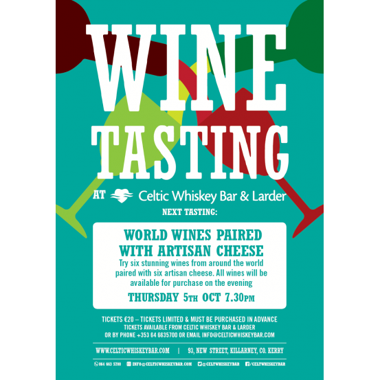 World Wines Paired with Artisan Cheese Tasting